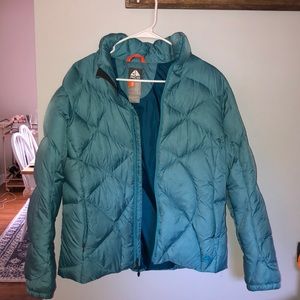 Blue Puffy Coat